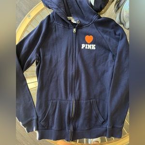 Victoria Secret Pink Sequin Denver Broncos jacket